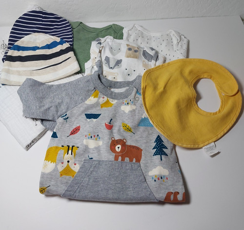 Newborn one piece long - newborn,
