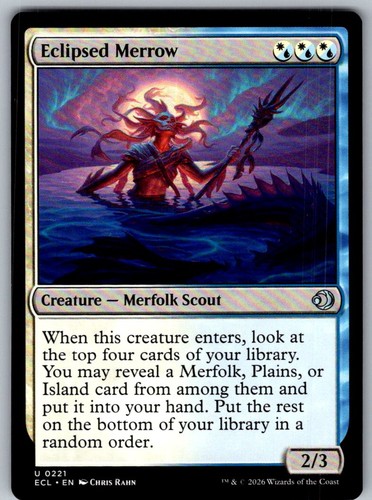Mtg eclipsed merrow - merrow, 221