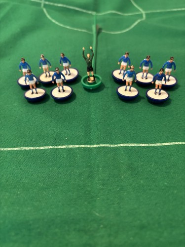 Subbuteo blue and white - blue, team