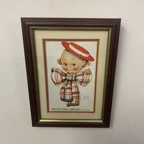 Vintage framed postcard - postcard, by