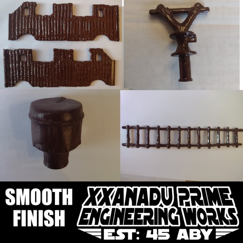 Ewok battle wagon parts - ewok,