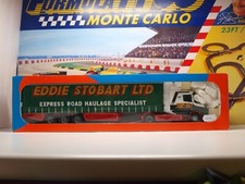 TEKNO MODELS - SCANIA T CURTAINSIDE - STOBART - 1/50 SCALE MODEL LORRY  NR 89