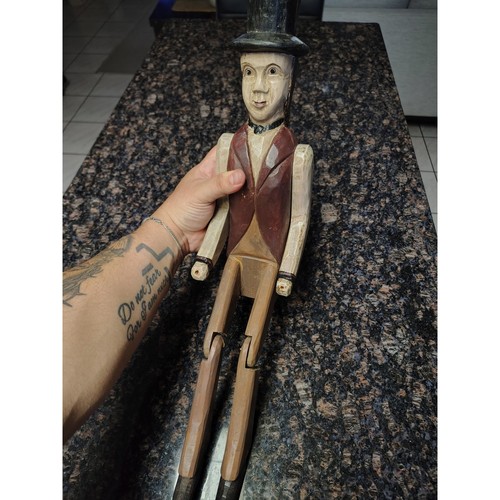 Vintage hand carved - carved, wooden