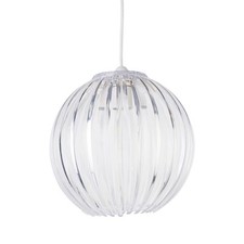 Modern Globe Acrylic Easy Fit Pendant Shade Ceiling Lightshade