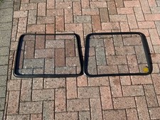 Genuine VW Campervan split screen fixed front windscreens with rubbers