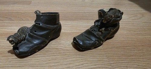 Pair antique french terracotta - french,