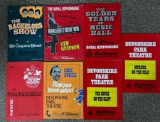 7 Eastbourne Theatre Programmes