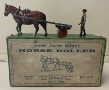 Pre War Britains Home Farm Series 9F Horse Roller