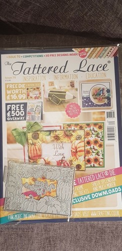 Tattered lace magazine issue - tattered,