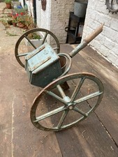 Antique Garden  Push Sowing Seed Drill Farm Agricultural Old Tool