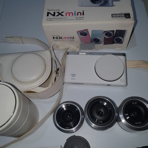 Samsung mini white rare - nx,