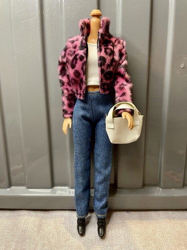 Barbie doll 5pc outfit - doll, jeans
