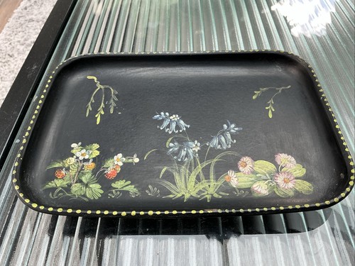 Vintage hand painted black - vintage,