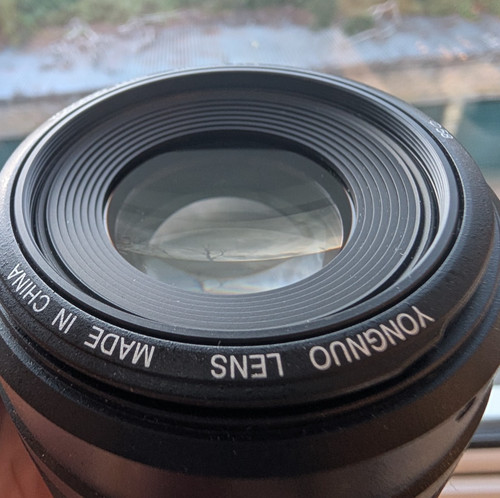 Yongnuo yn50mm 50mm lens - yn50mm, f1.4