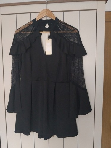 Lipsy london black - london, lace