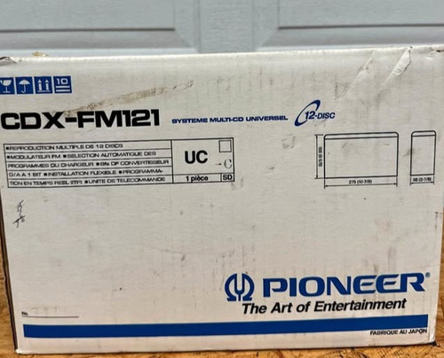 New pioneer cdx fm121 - new,