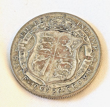 1926 Half CROWN 50% Silver