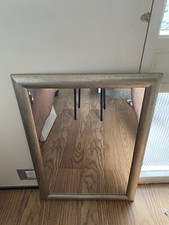 LOVELY MEDIUM SIZED WOODEN FRAMED GREY MIRROR 50cm*70cm DESIGN BY CROFT DESIGN