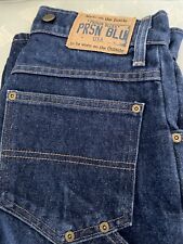 Vintage Heavyweight Blue Jeans - PRISON BLUES - W28 L34- Made in Prison - USA