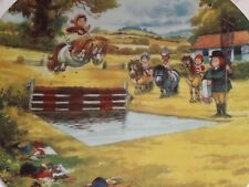 Royal Worcester Danbury Mint Collectors Plate THE WATER JUMP Thelwell