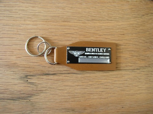 Bentley data plate leather - data,