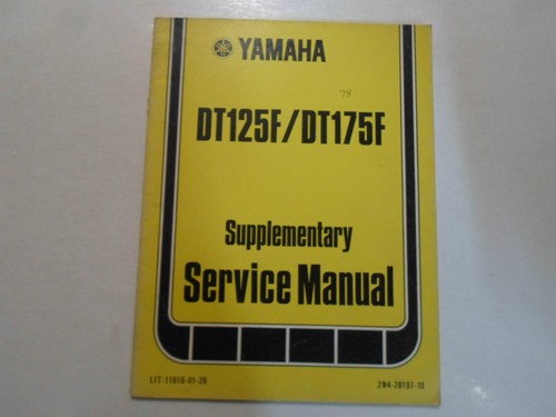 1979 yamaha dt125f dt175f - dt125f,