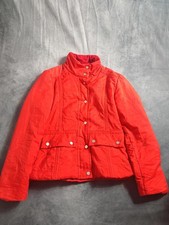 Tommy Hilfiger Women's Red Quilted Jacket Size XL