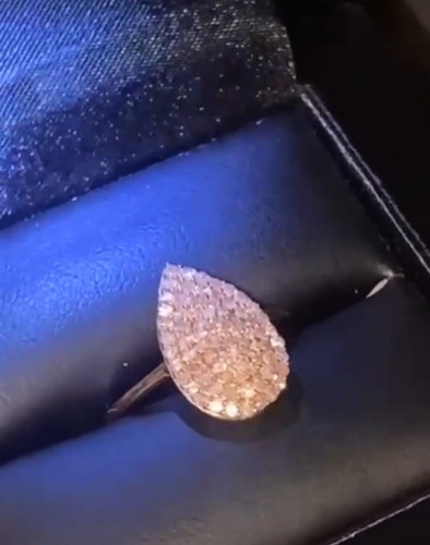 Natural pink diamond ring - natural,