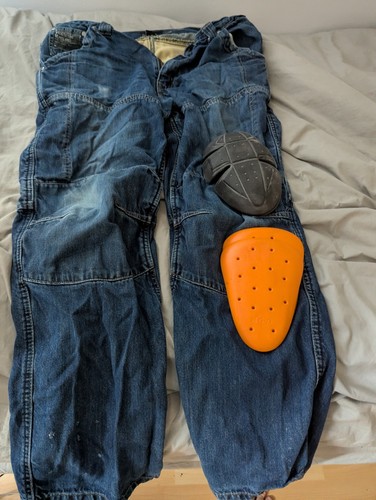 Route one motorcycle - motorcycle, trousers