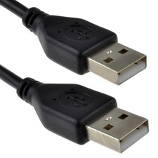 USB 2.0 A to A Cable Male to