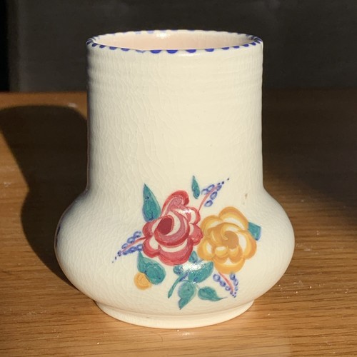 Vintage poole pottery vase - poole, pat