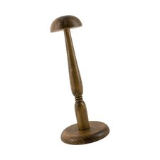 Wooden Hat Pedestal Stand Hat