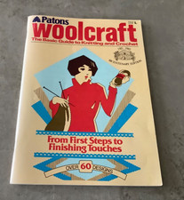 Woolcraft Patons booklet knitting crochet 60 designs