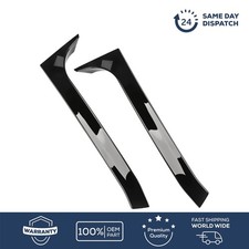 Rear Window Spoiler For VW Golf MK6 GTI 2X NEW 2PCS UK GLOSS BLK GLOSS BLACK