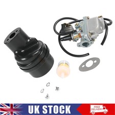 Carburetor Carb Quadrunner ATV Quad W/ Air Filter Set For Suzuki LT50 LTA50