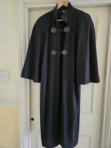 Nina ricci deep black cape - deep, /