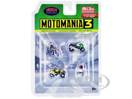 Motomania diecast figures - "motomania,