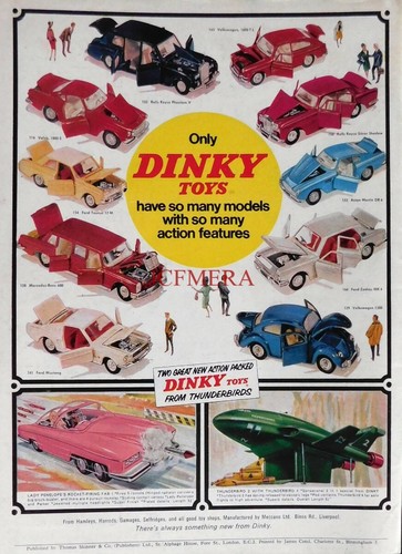 Dinky toys advert 1967 - dinky,