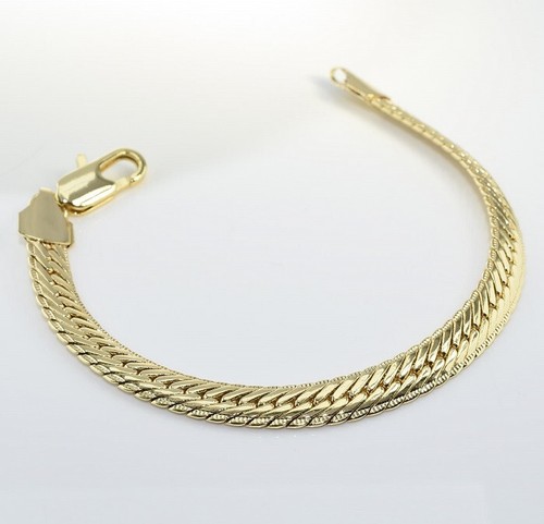 14k yellow gold filled men - yellow,