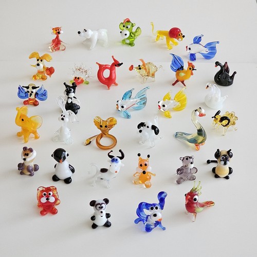 Handcrafted mini glass animal - handcrafted,