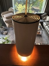 Vintage 1970s Black And White Cylinder Downlighter - Concord ?