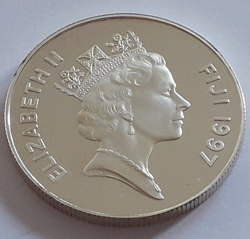 1997 fiji ten dollars - 1997,