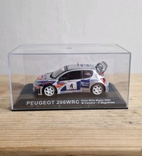 Deagostini Models 1:43 Scale Peugeot 206 WRC #4 Campos Rally Mille Miglia 2003