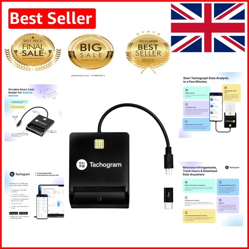 Compact tachograph card reader - compact,