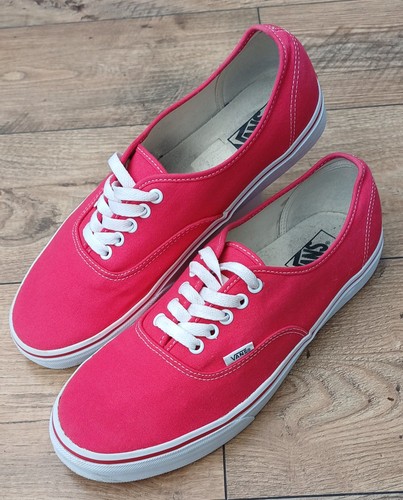 Vans authentic red canvas - authentic,