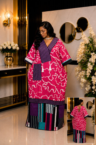 African print ankara bubu - print,