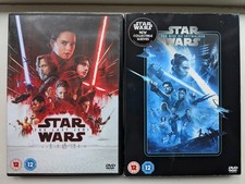 Star Wars - Episodes VIII: The Last Jedi + IX: Rise of Skywalker (2x DVD) bundle