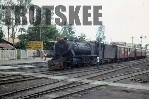 35mm slide indian railways - slide,