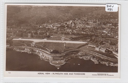 Plymouth devon aerial - plymouth, view