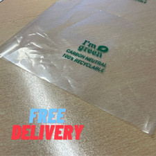 Temporary Downpipe Clear Layflat 4" (102mm)wide x Per Metre,  